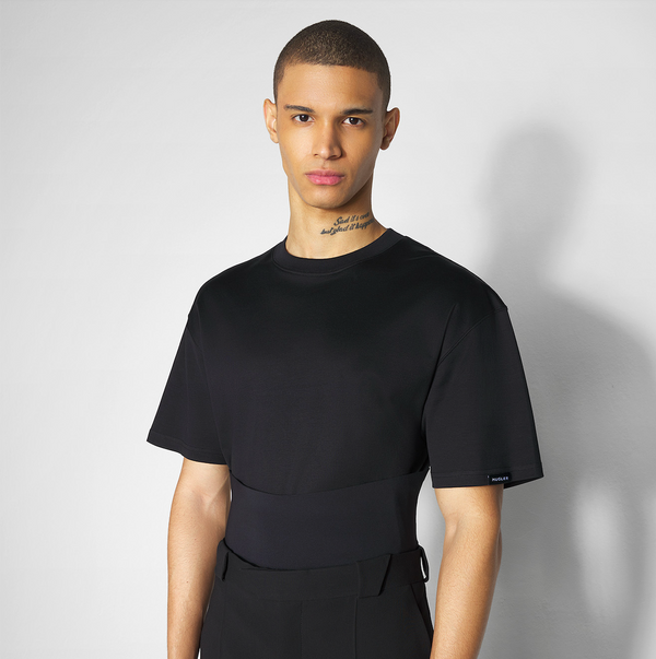 Mugler  ミュグレー ジャケット S Iconic Thierry Mugler Vintage S/S 1994 Black White Zigzag