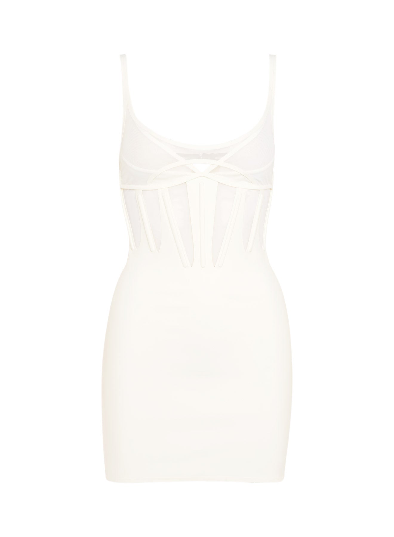 Corseted dress