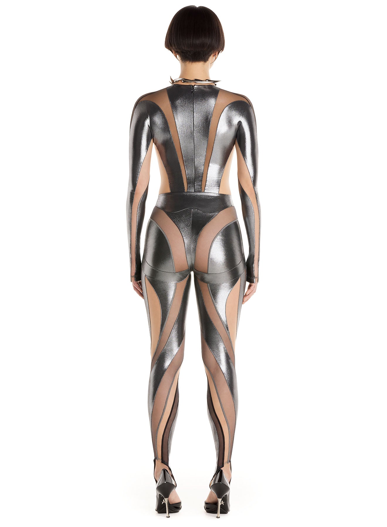 Illusion shaping bodysuit