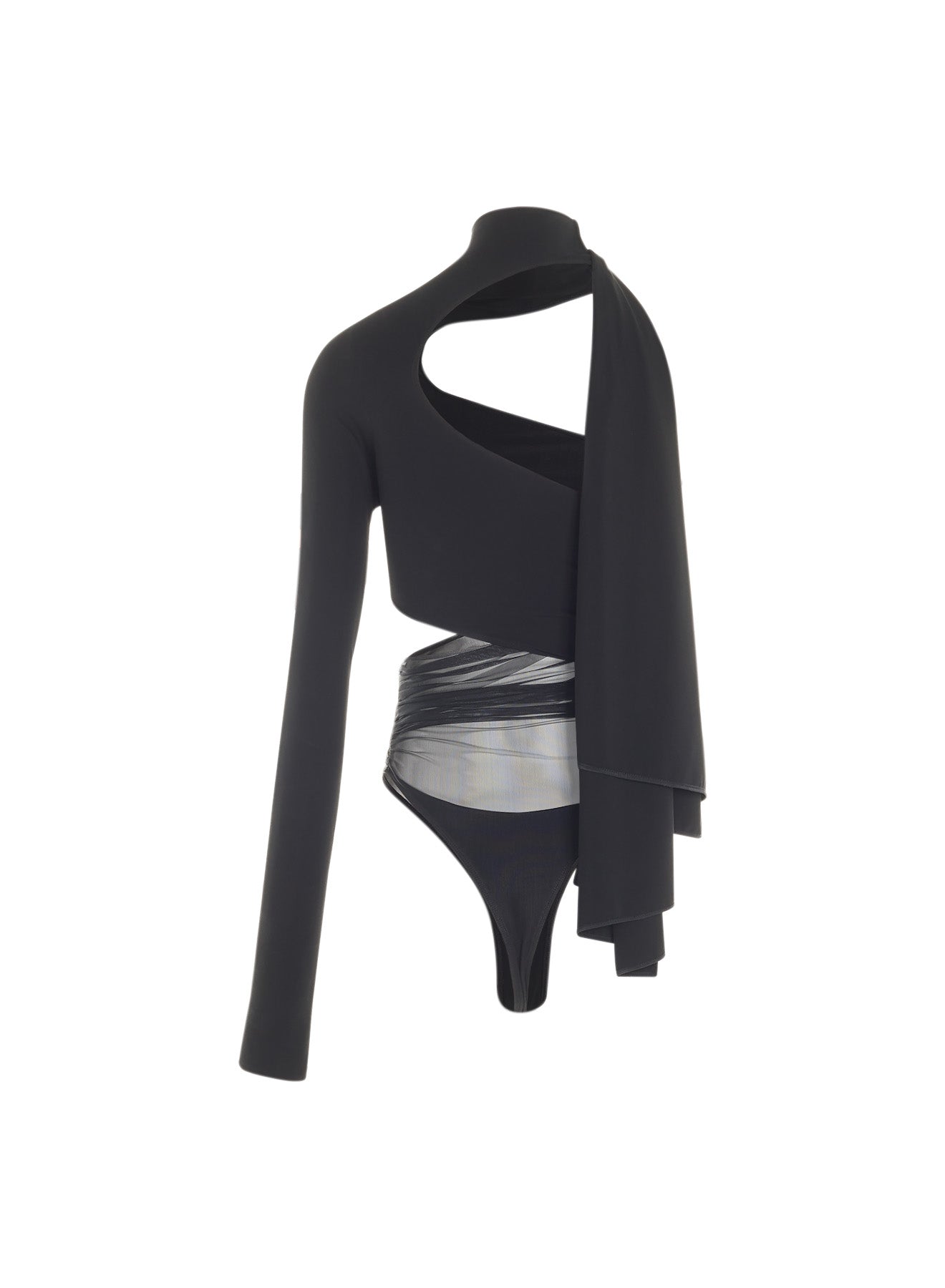 Cut-out illusion bodysuit