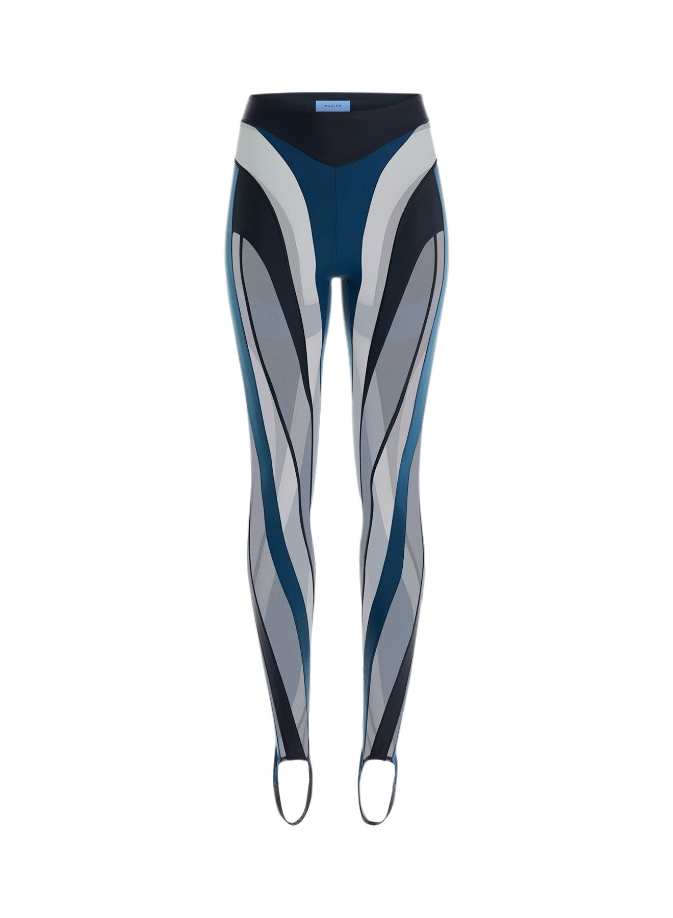 Sheer spiral leggings  MUGLER Official Website – Mugler