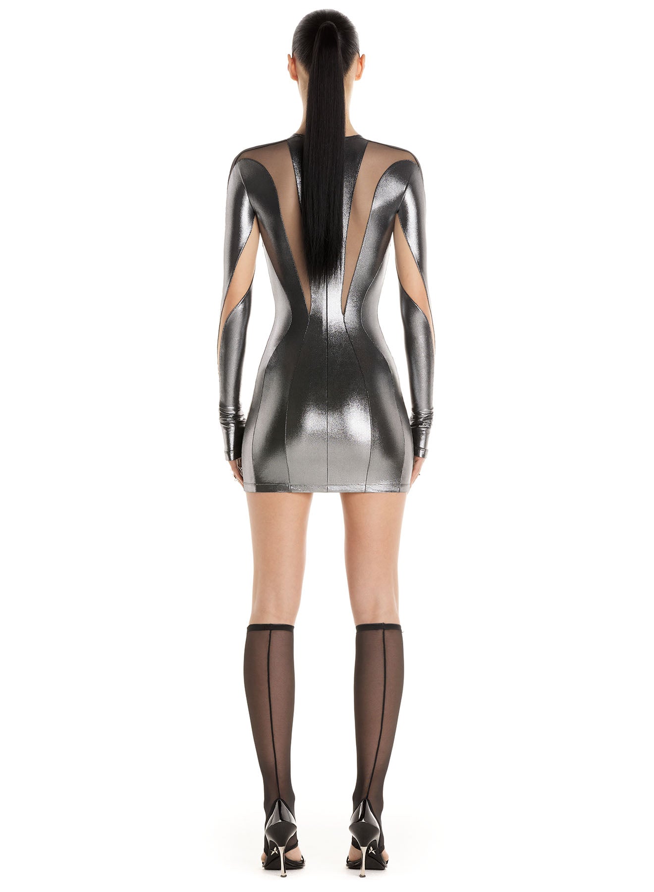 Body shaping illusion dress