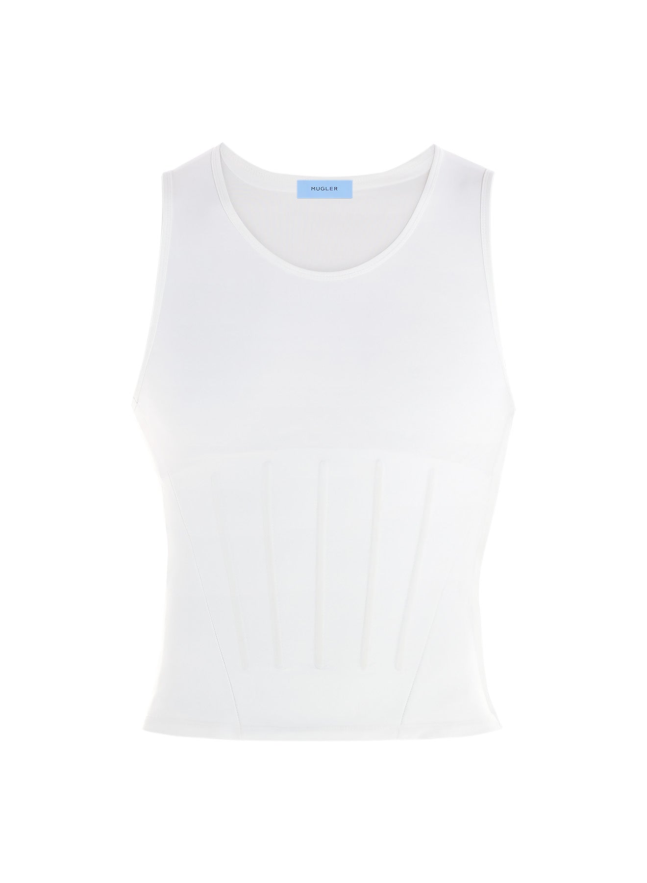 Corseted tank top