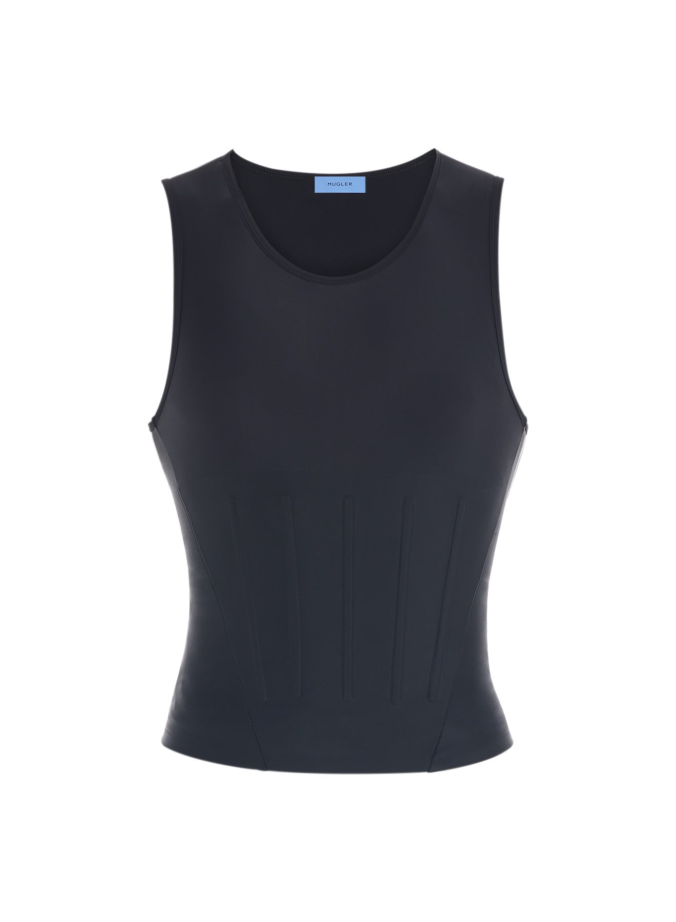 Corseted tank top