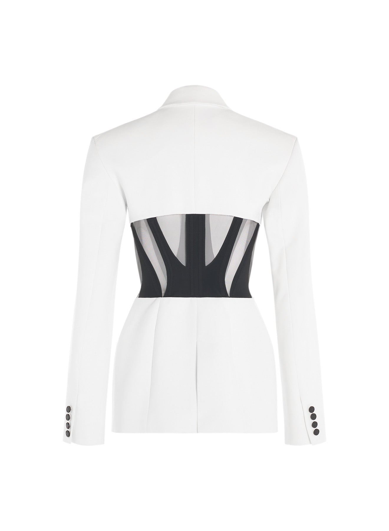 Iconic corseted jacket