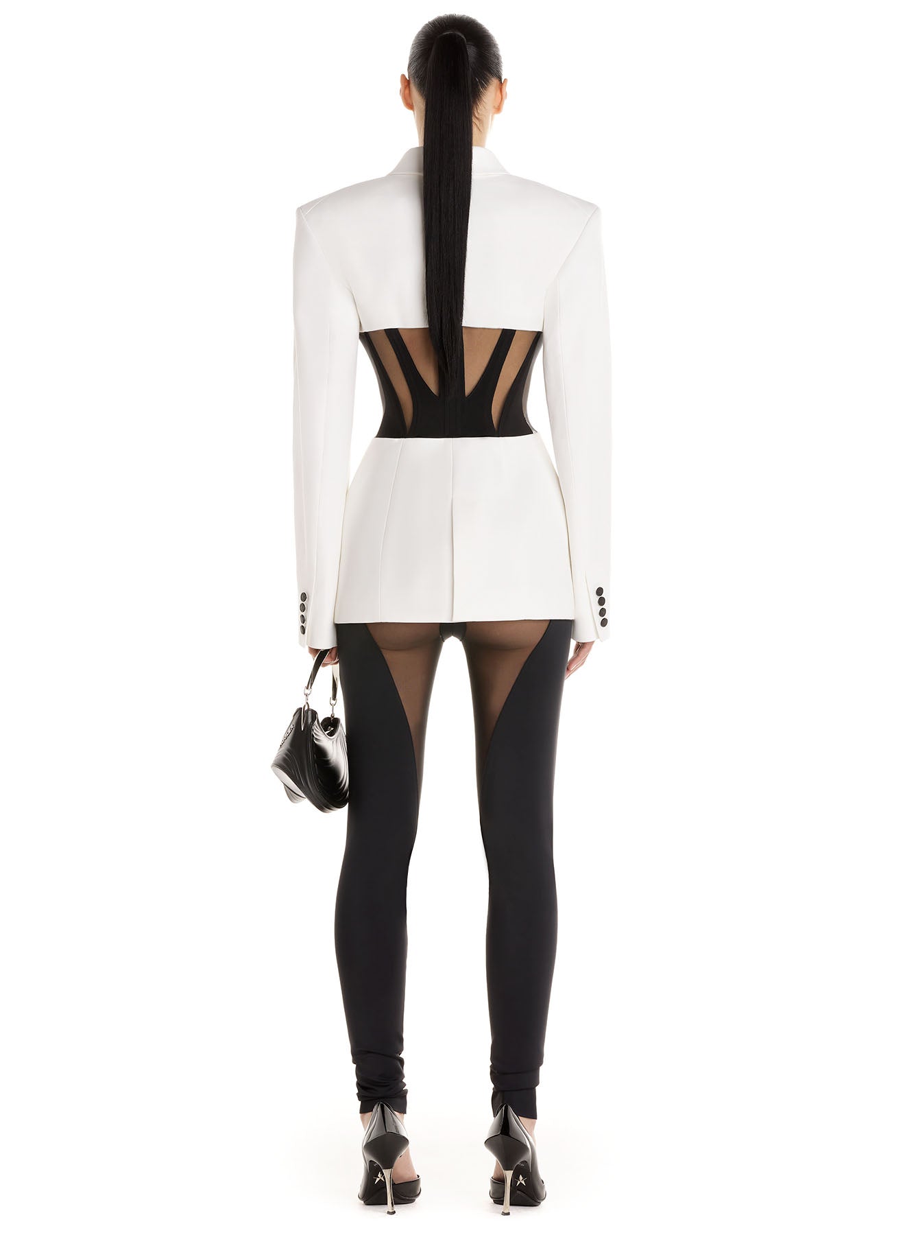 Iconic corseted jacket