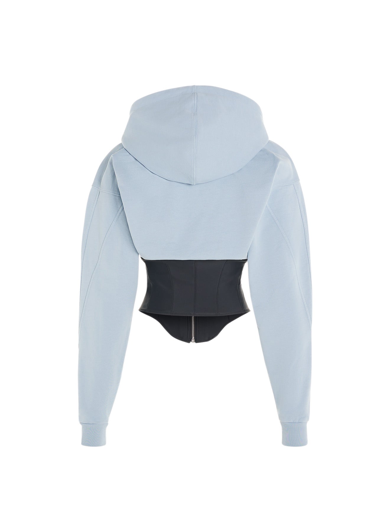 Corseted hoodie