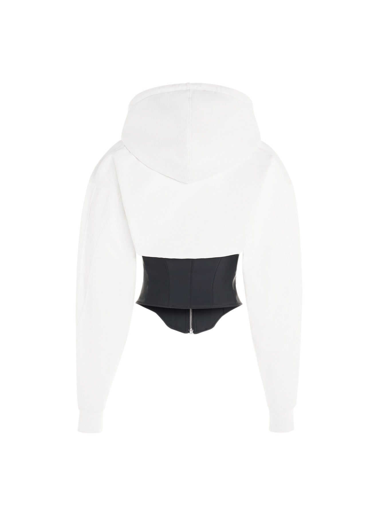 Corseted hoodie