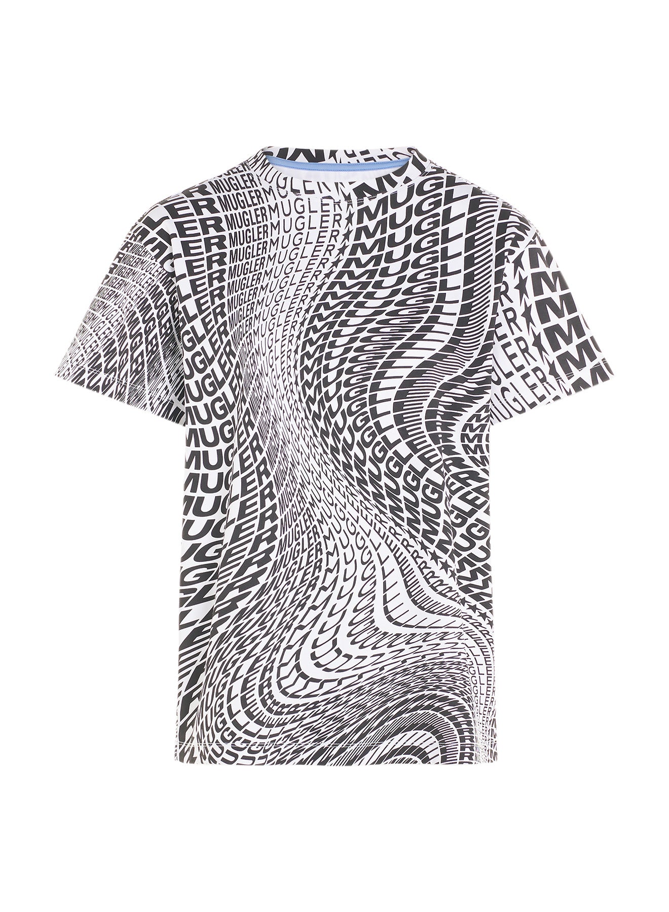 Swirling logo printed T-shirt