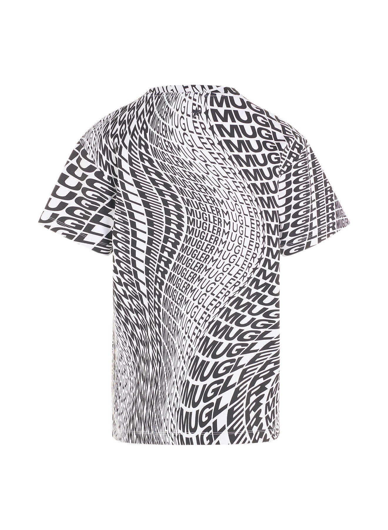 Swirling logo printed T-shirt