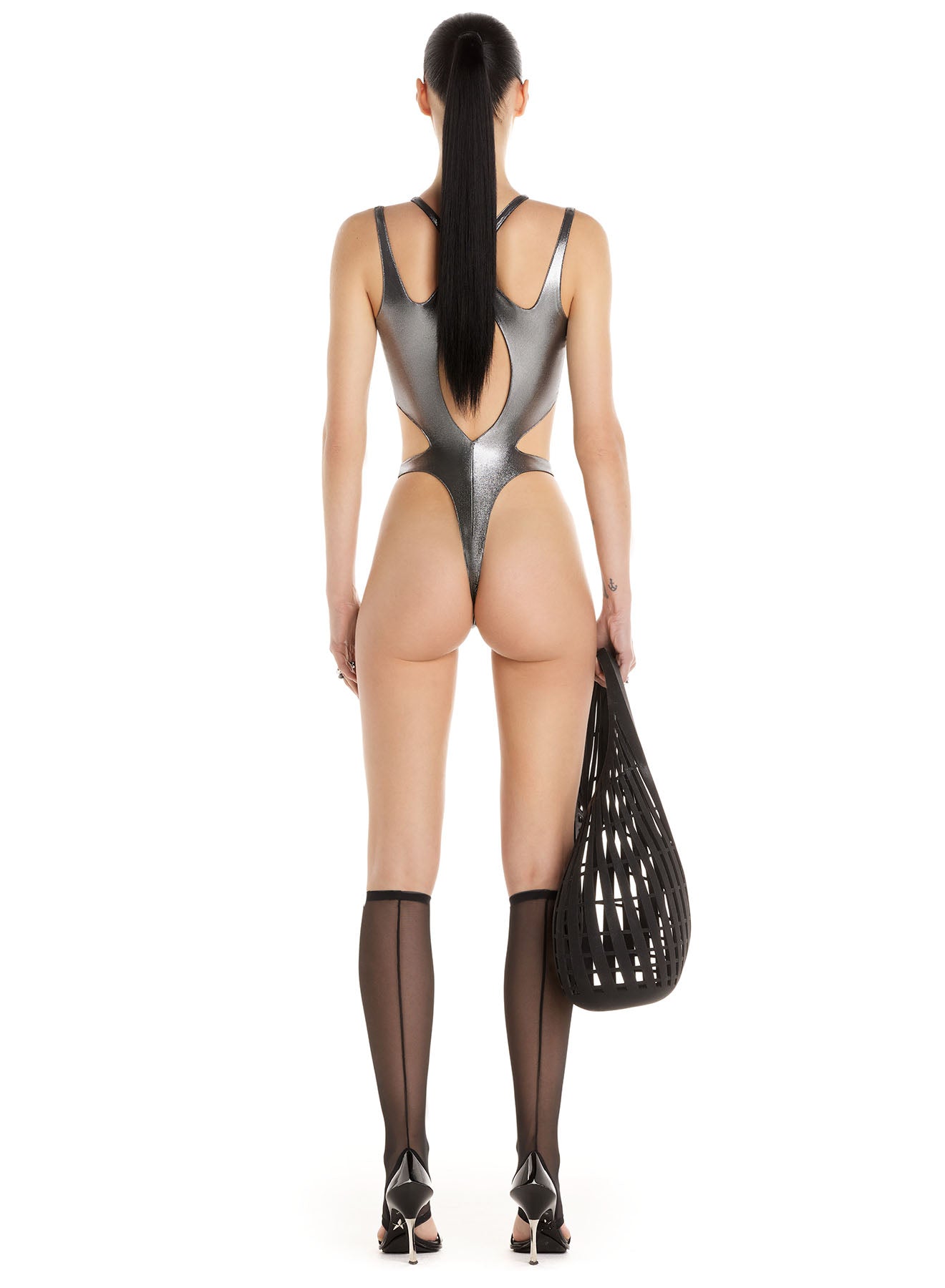 Crossed one-piece