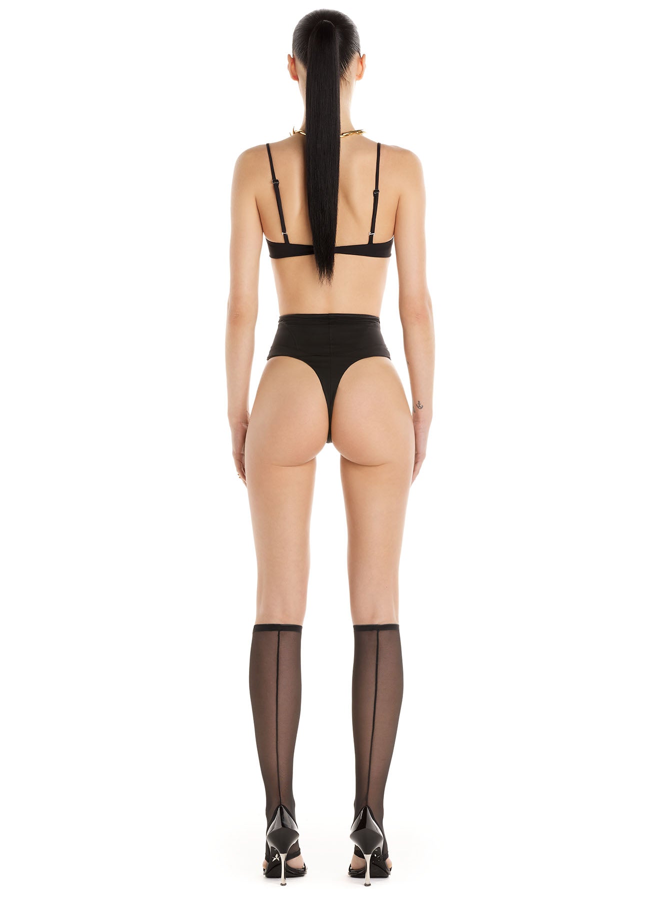 Corset bikini bottom