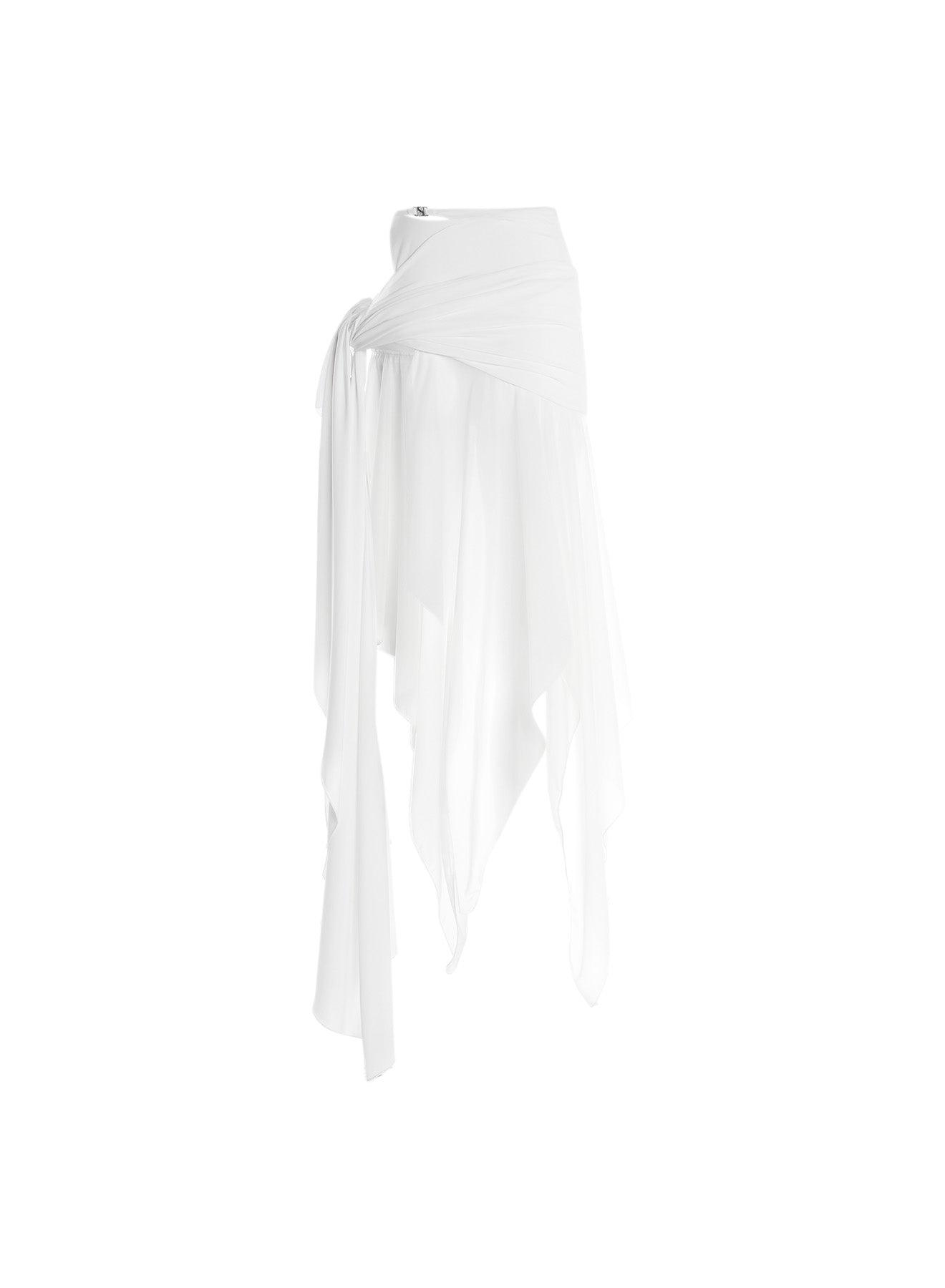 Bi-material beach skirt