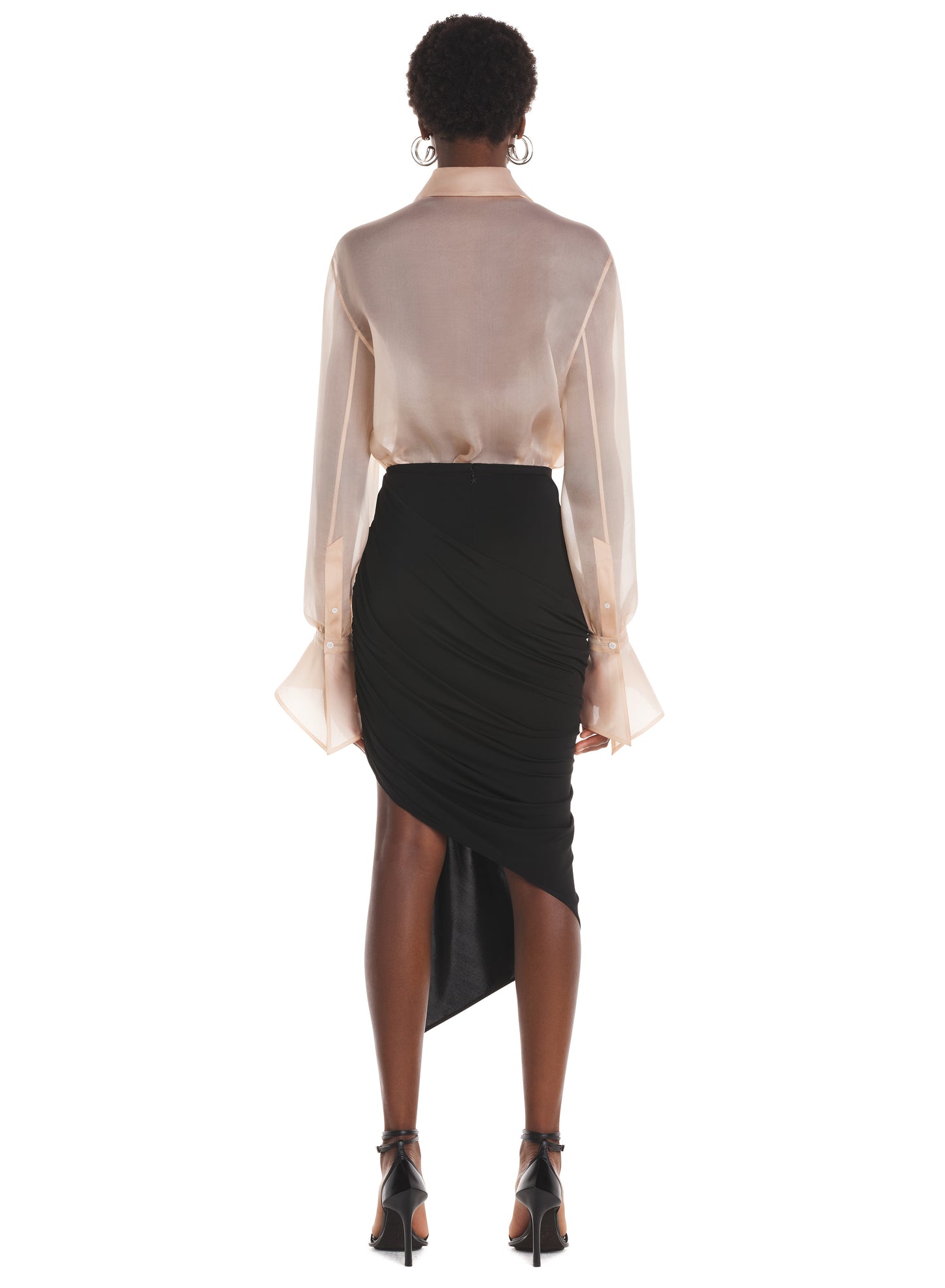 Draped skirt