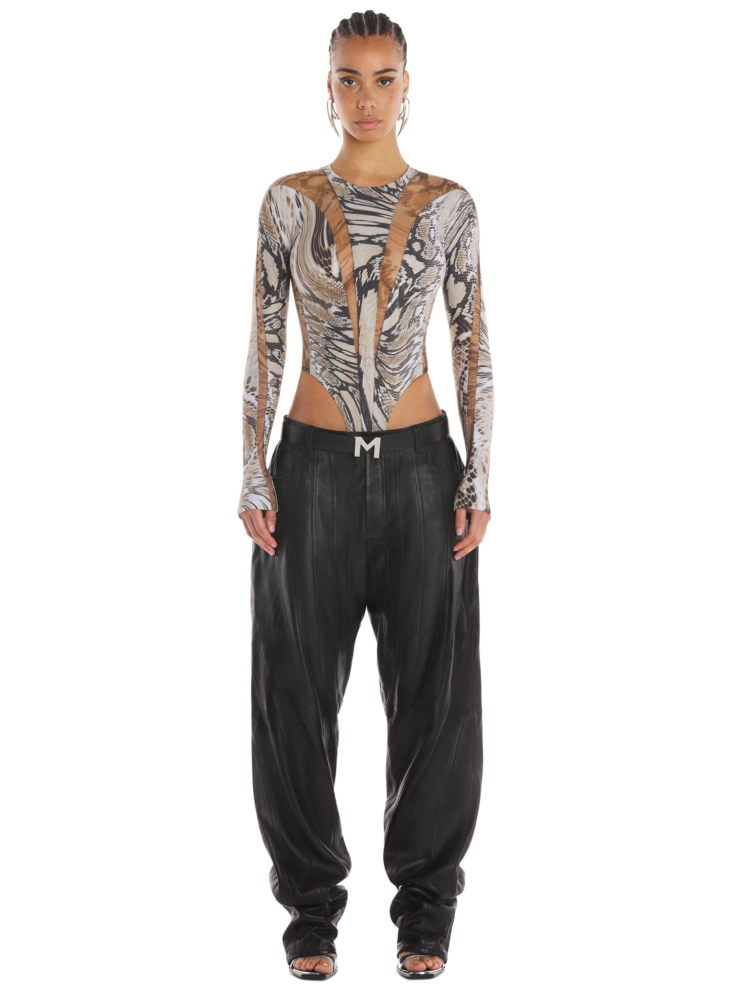 Illusion shaping bodysuit