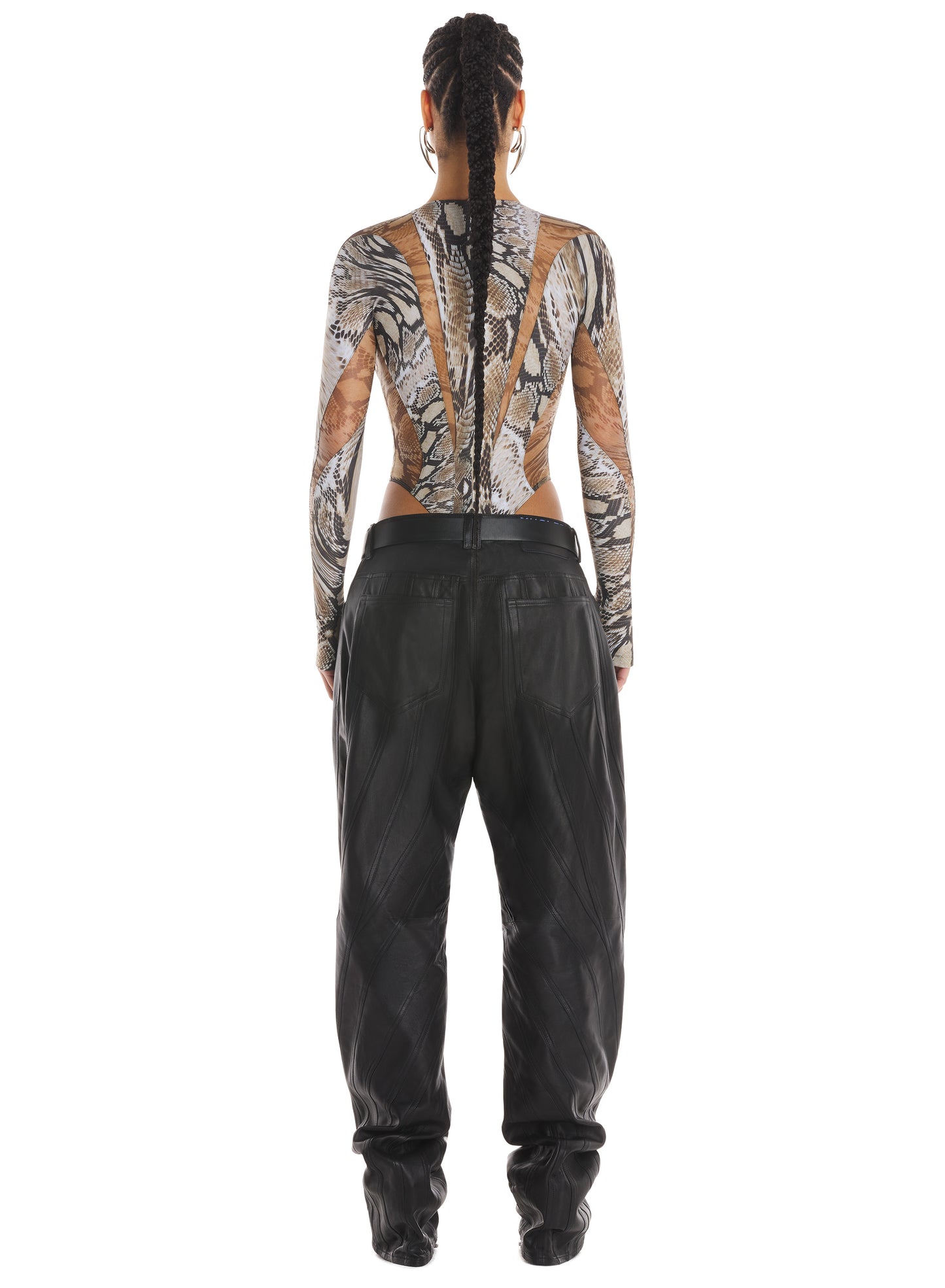 Illusion shaping bodysuit