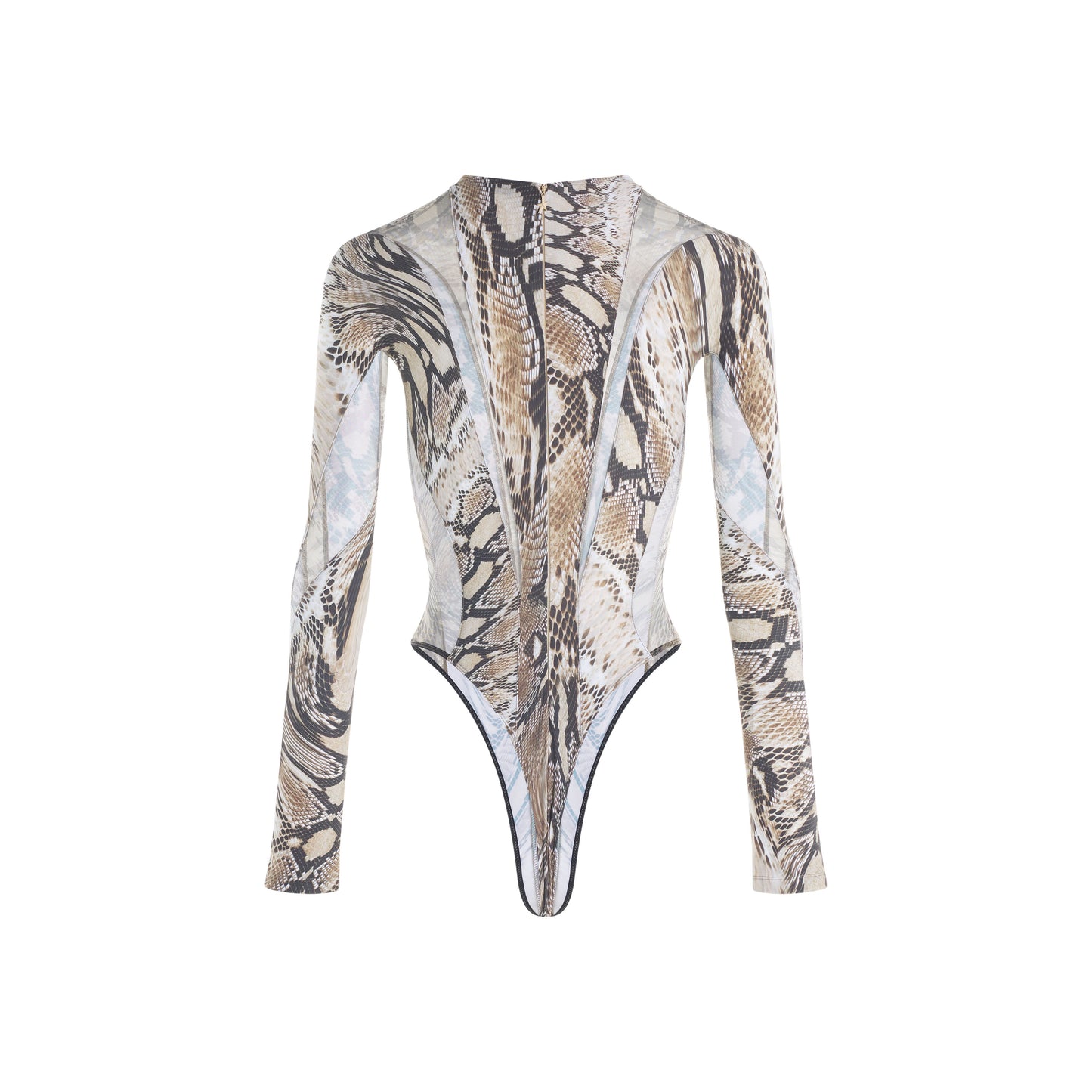 Illusion shaping bodysuit