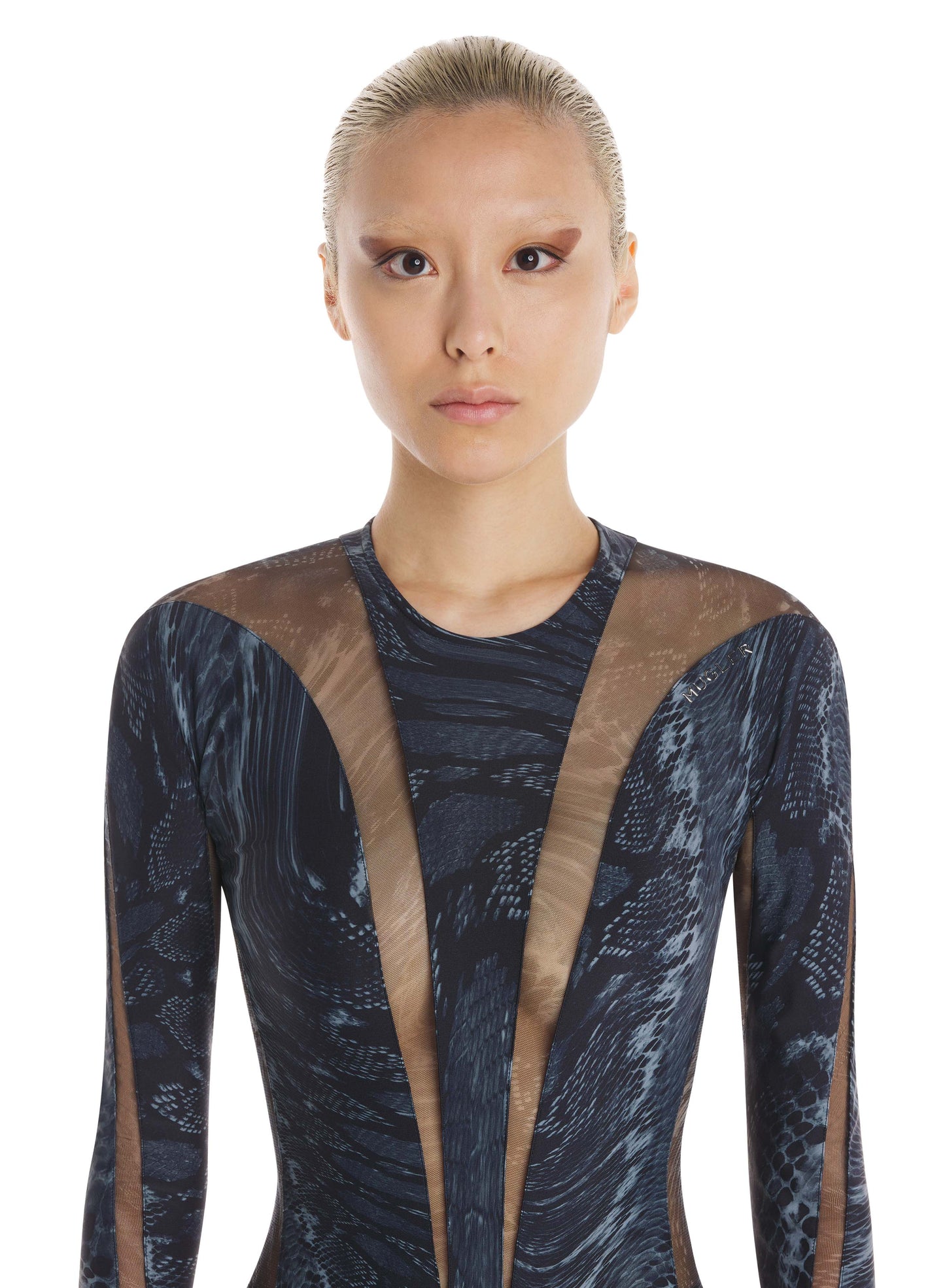 Illusion shaping bodysuit