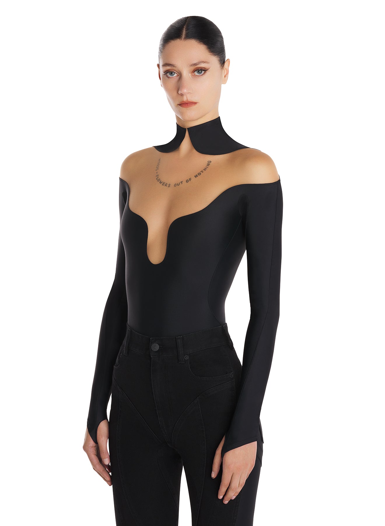 Wavy bodysuit