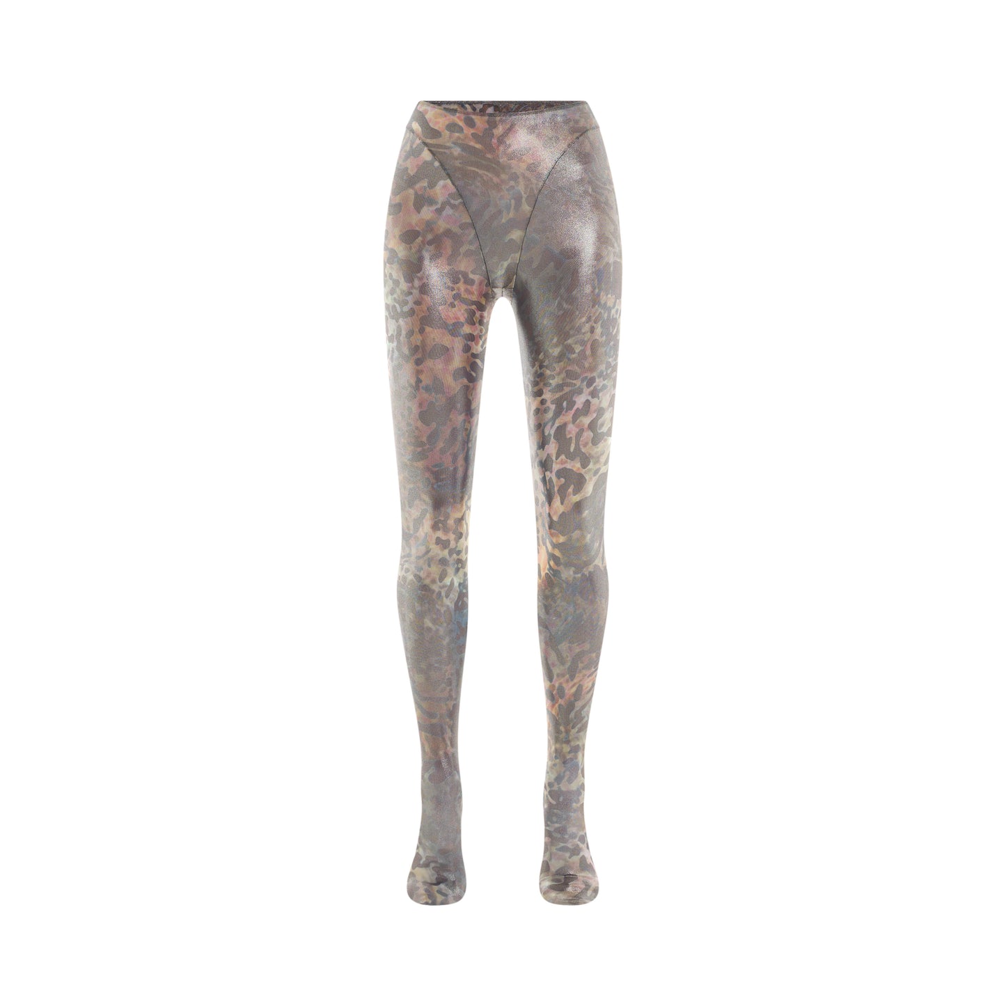Printed mesh tights