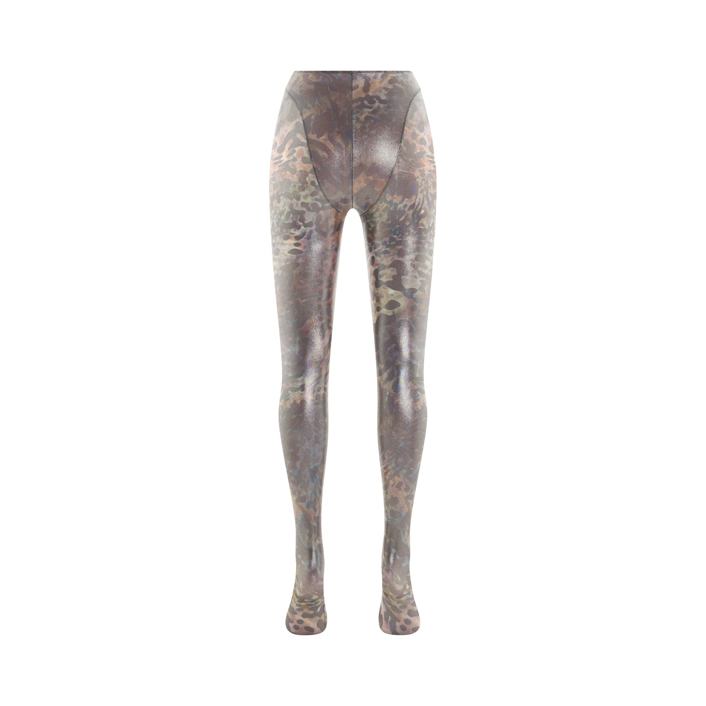 Printed mesh tights