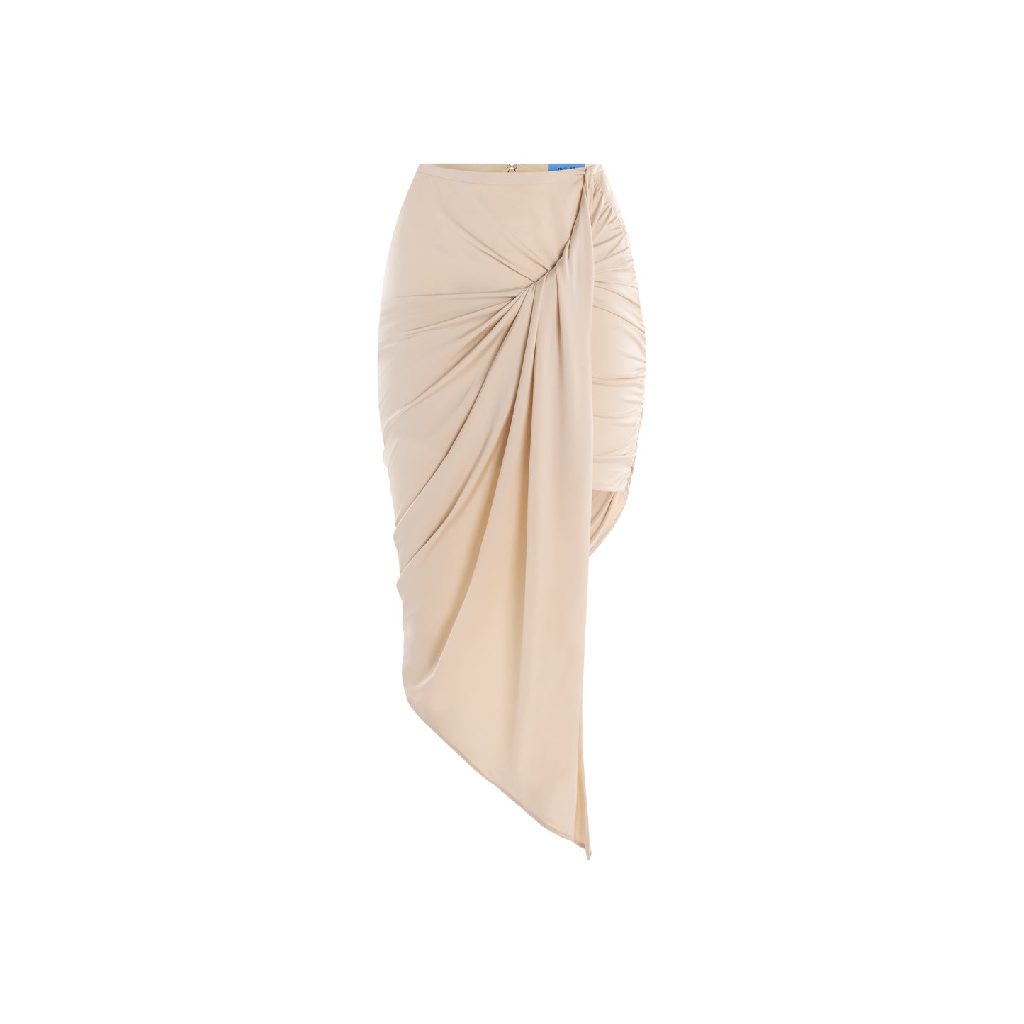 powder draped skirt