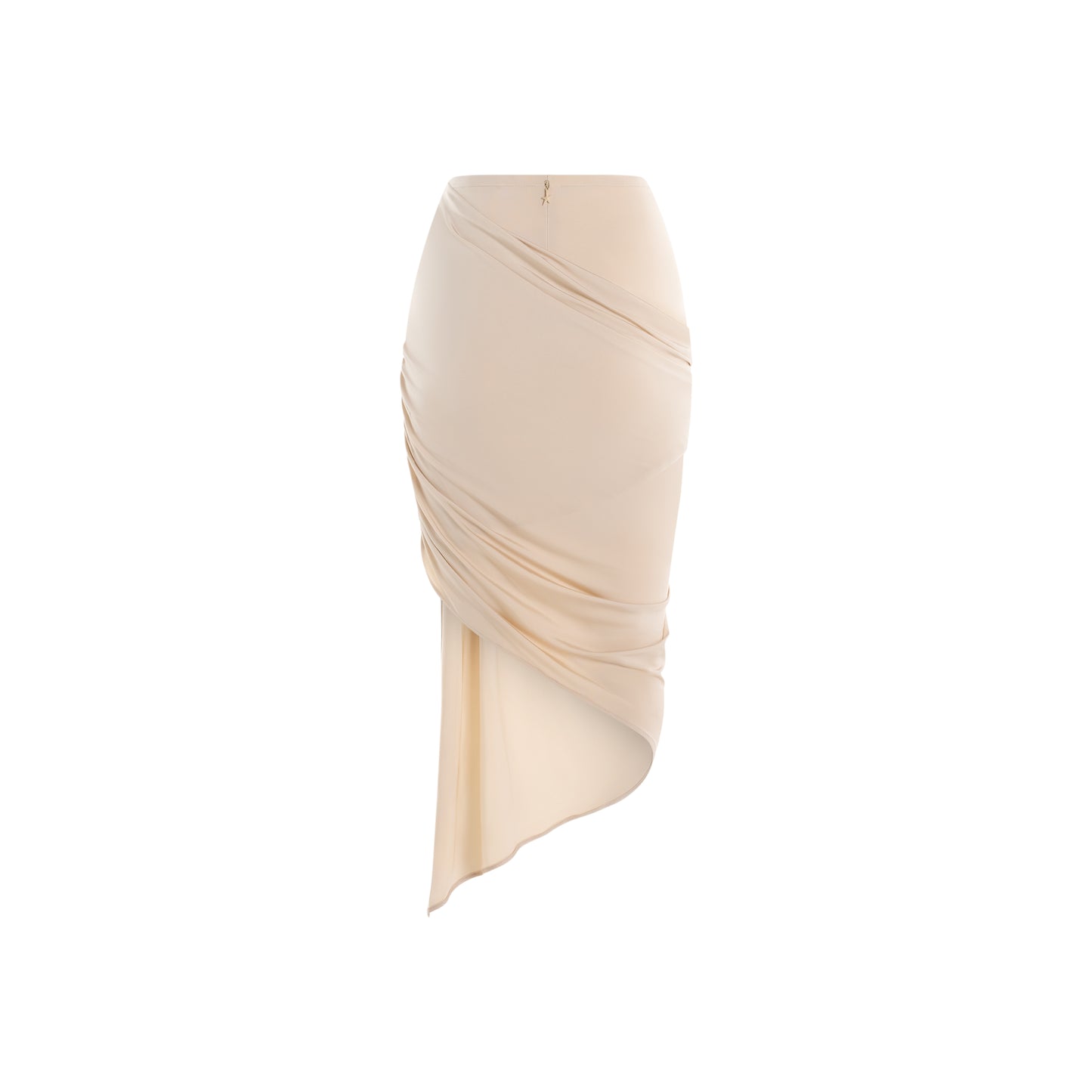 powder draped skirt