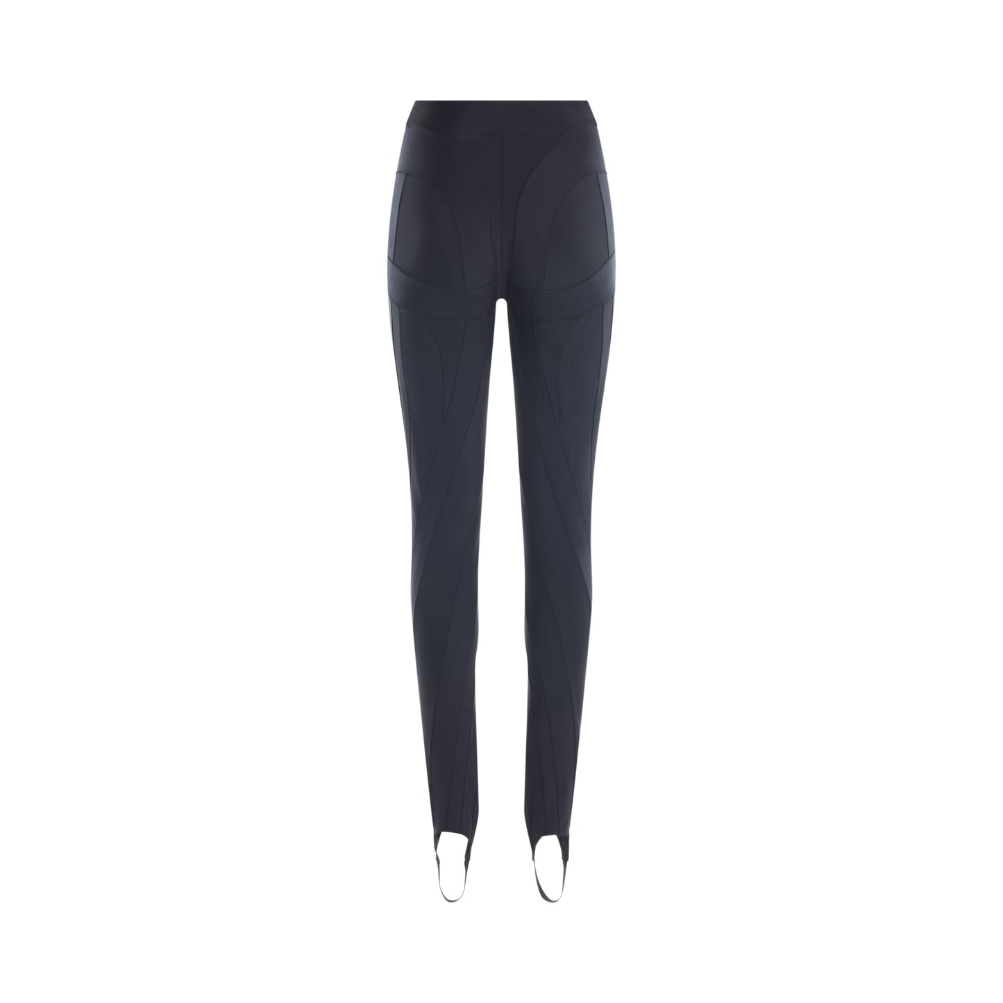 Opaque spiral leggings
