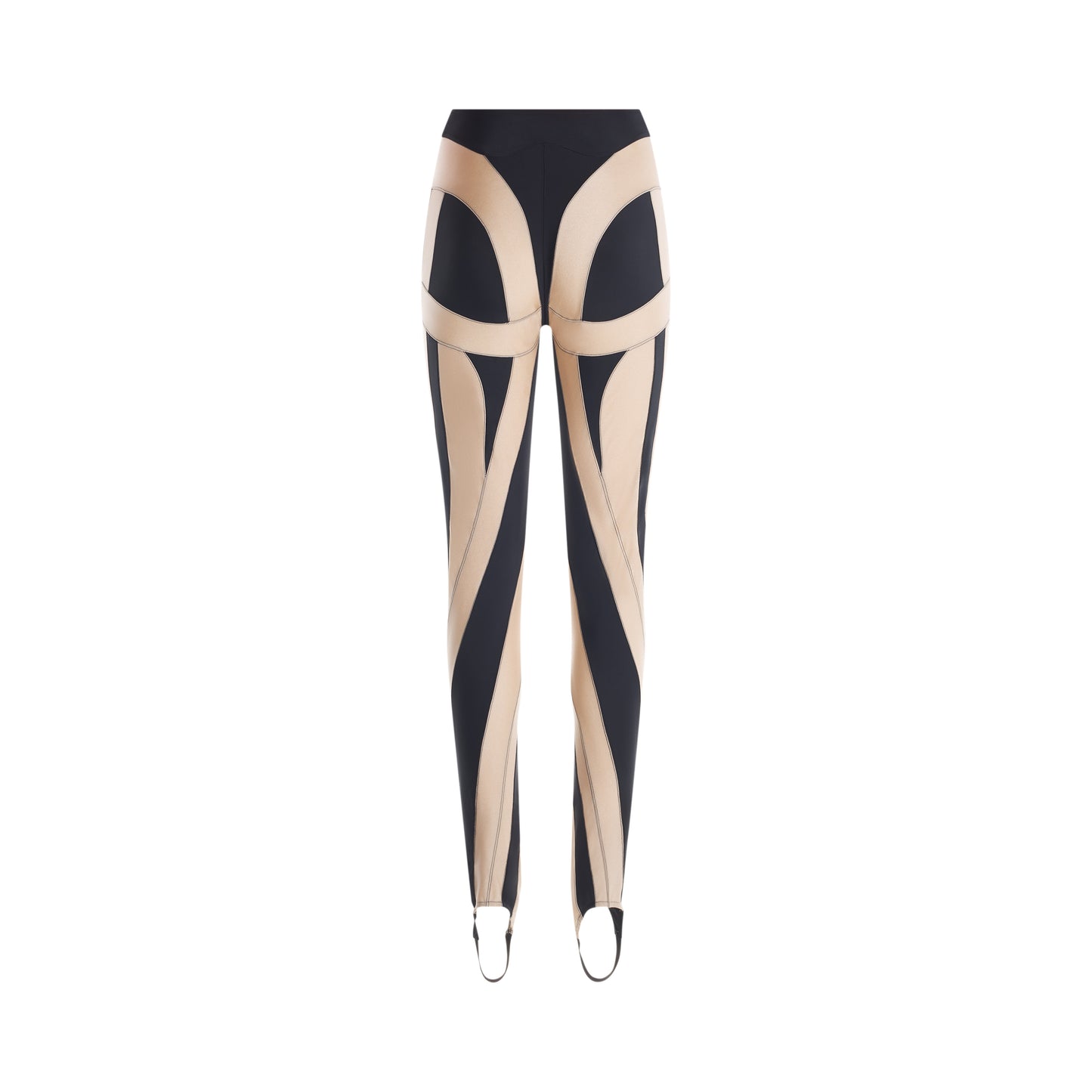 Opaque spiral leggings