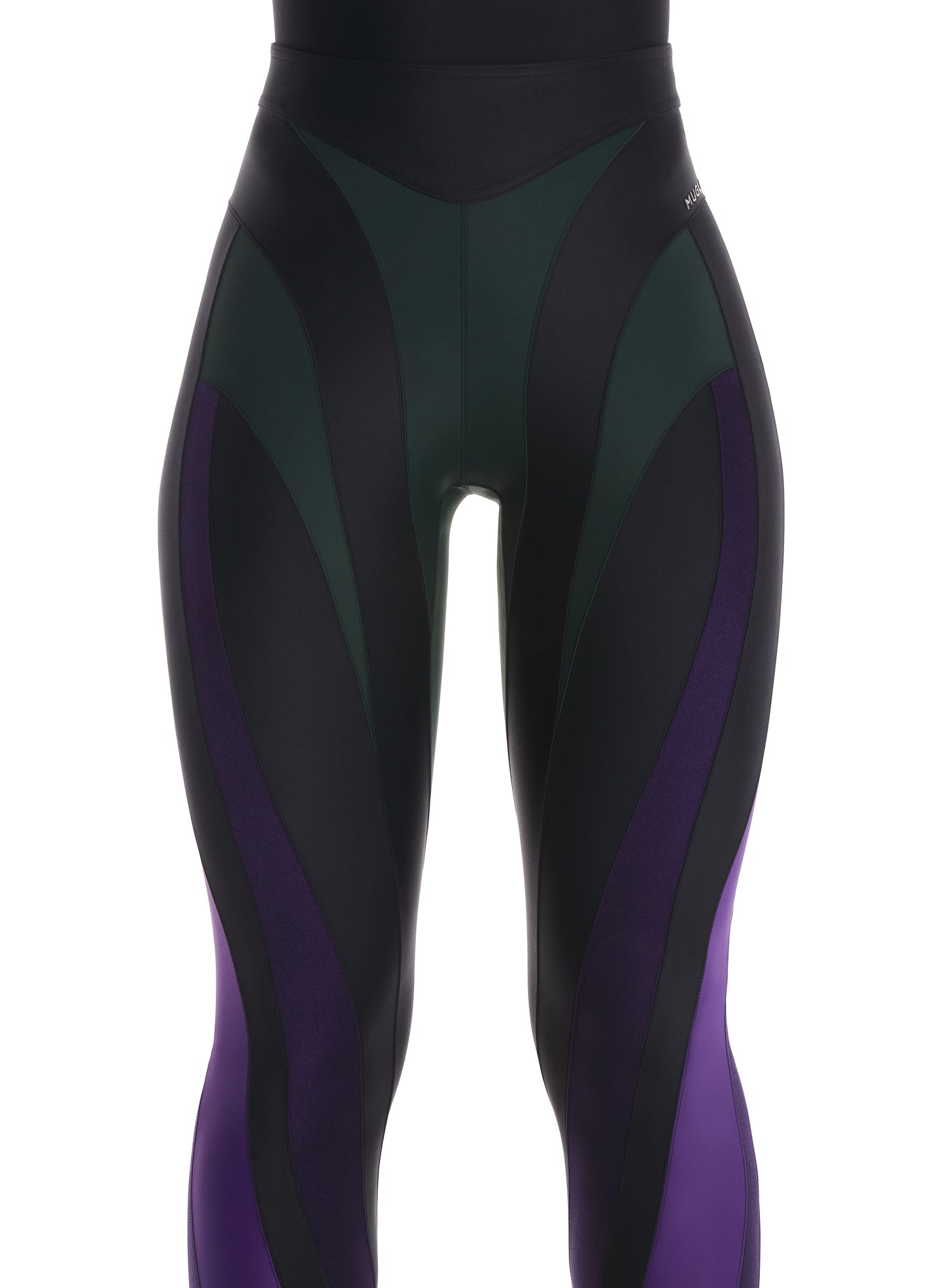 Opaque spiral leggings