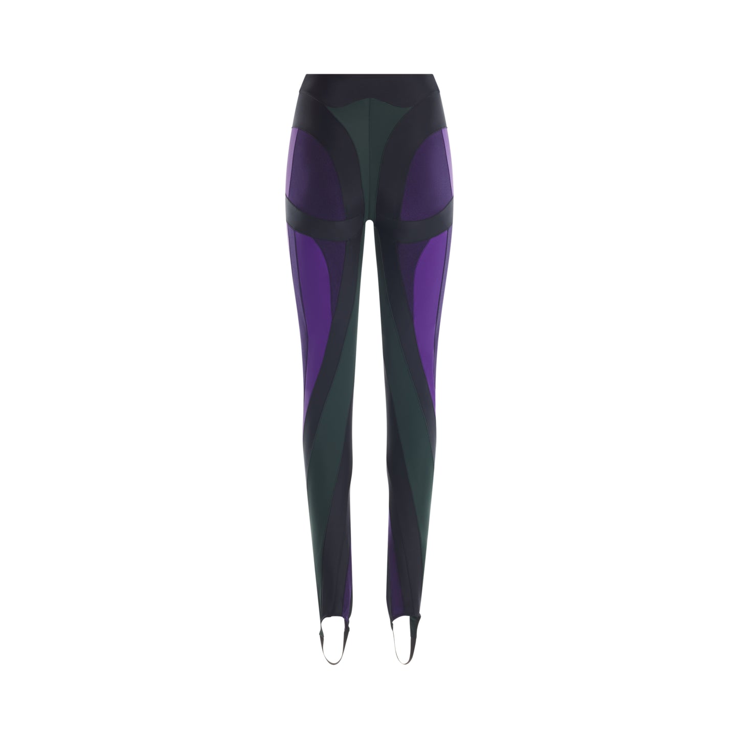 Opaque spiral leggings