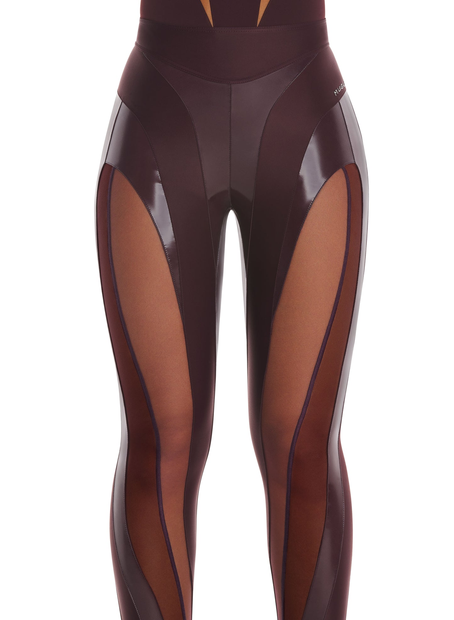 Glossy leggings