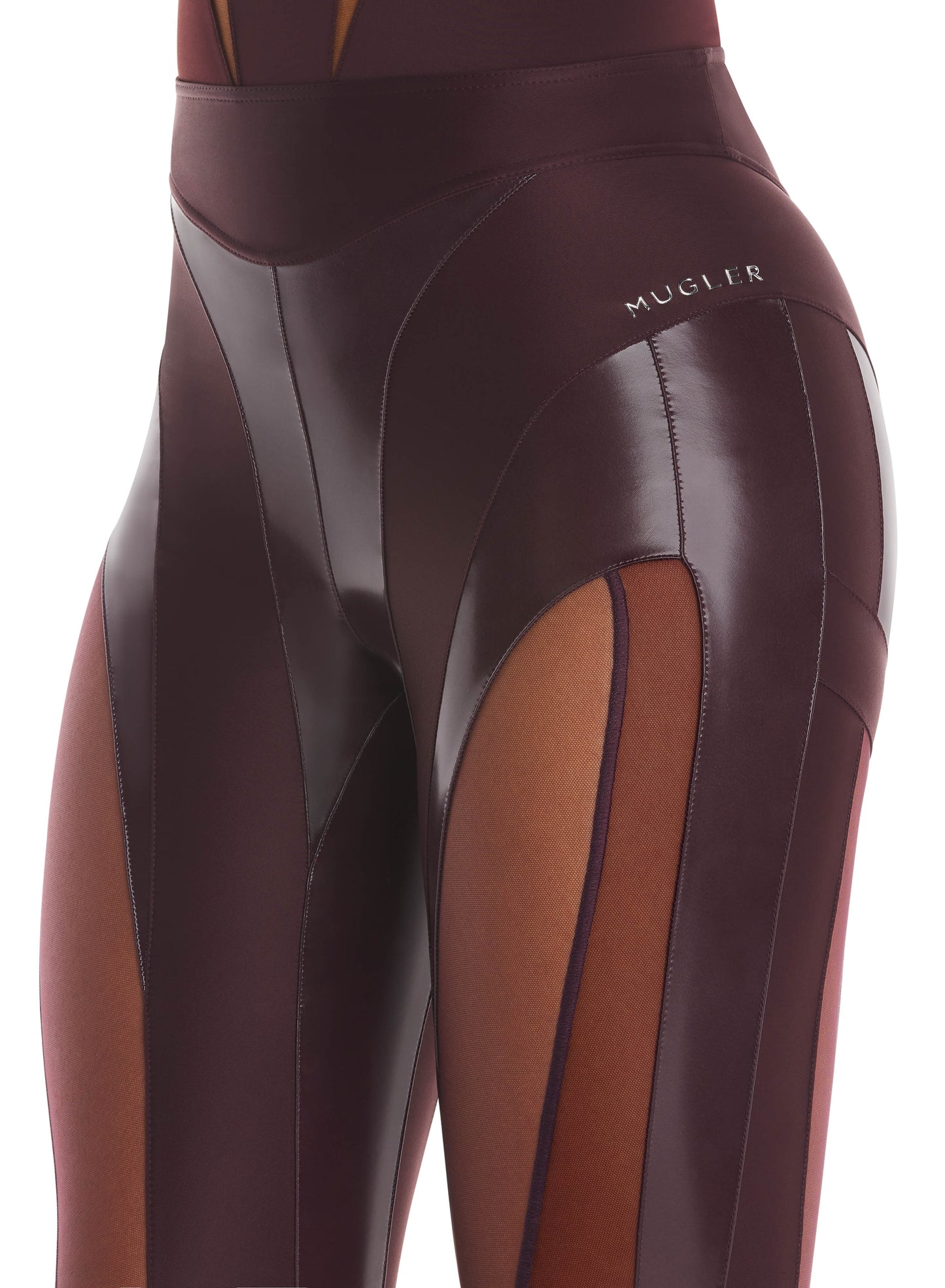 Glossy leggings