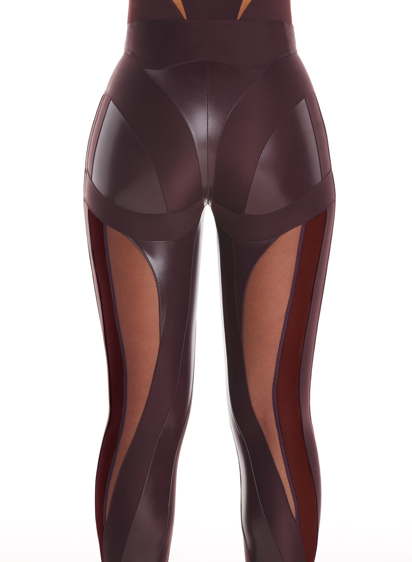 Glossy leggings