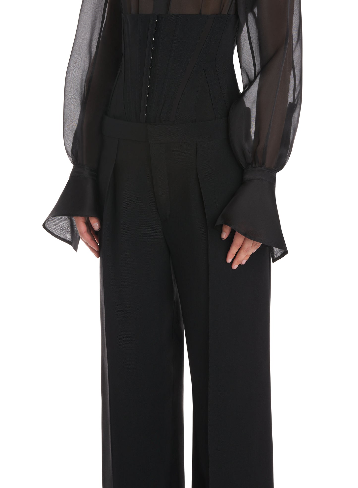 Tailored corset trouser