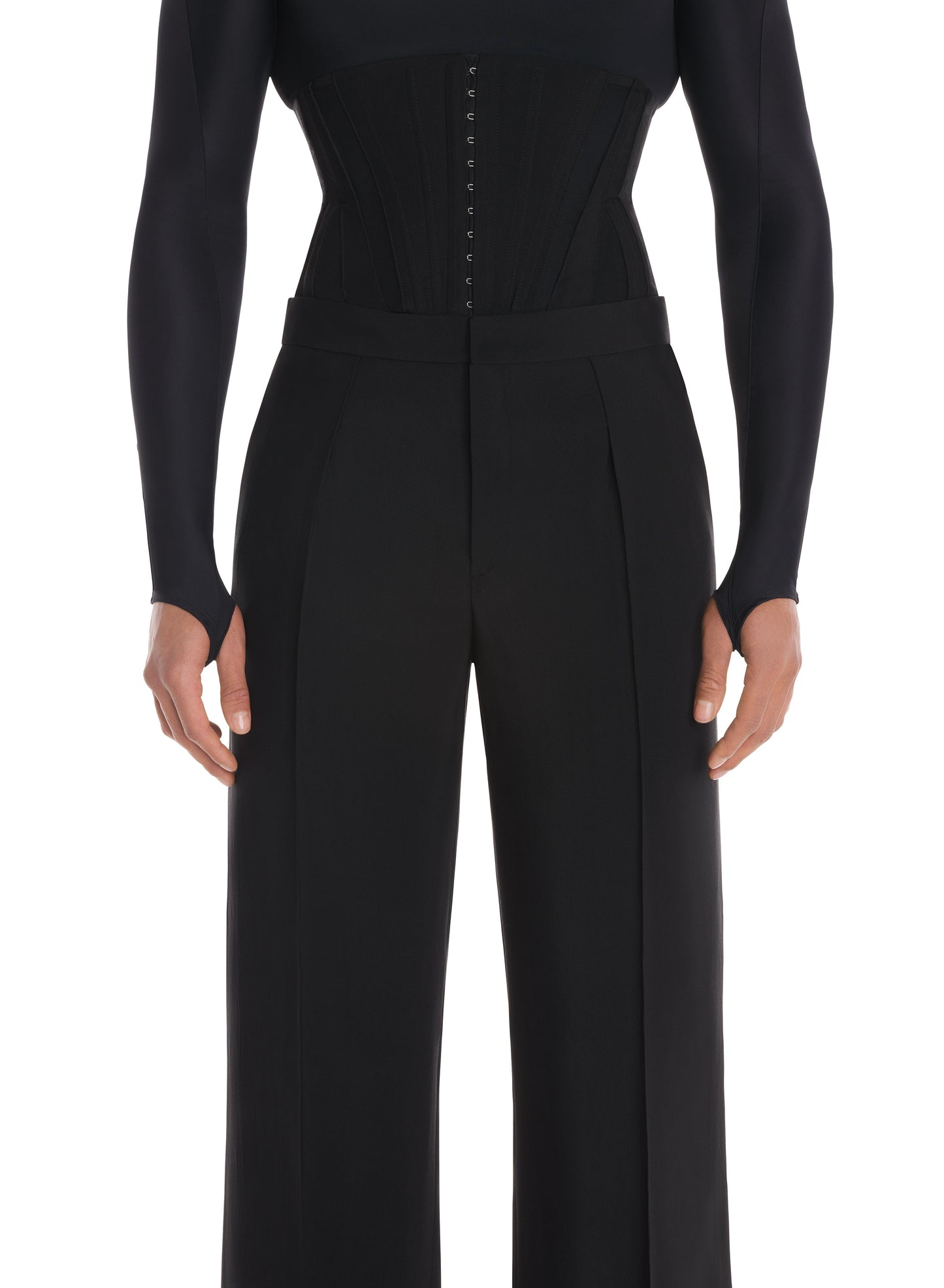 Tailored corset trouser