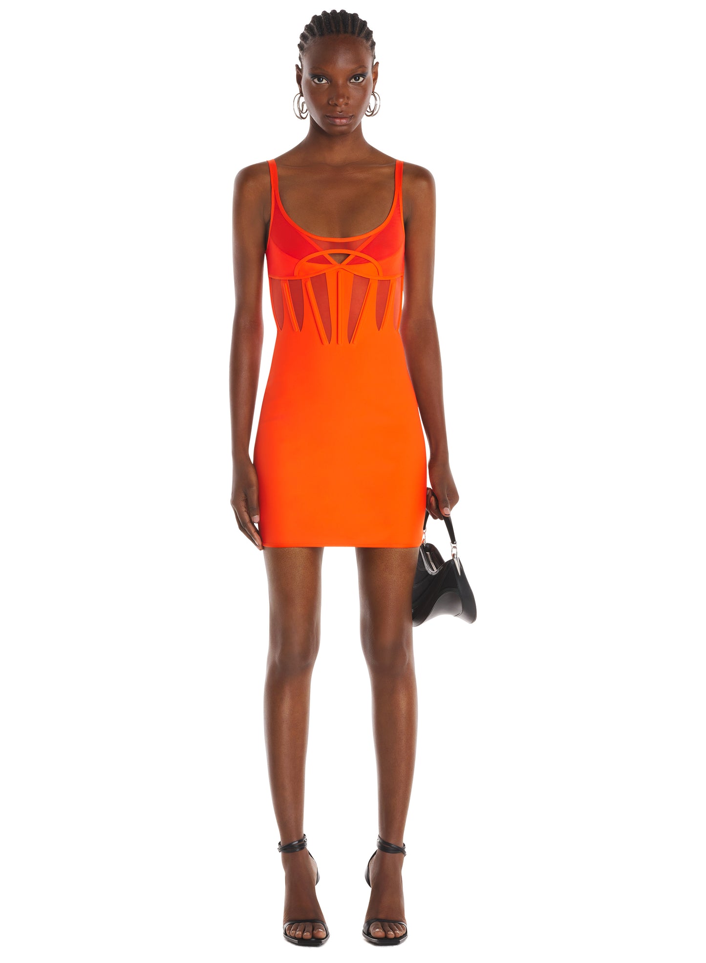 Corseted dress