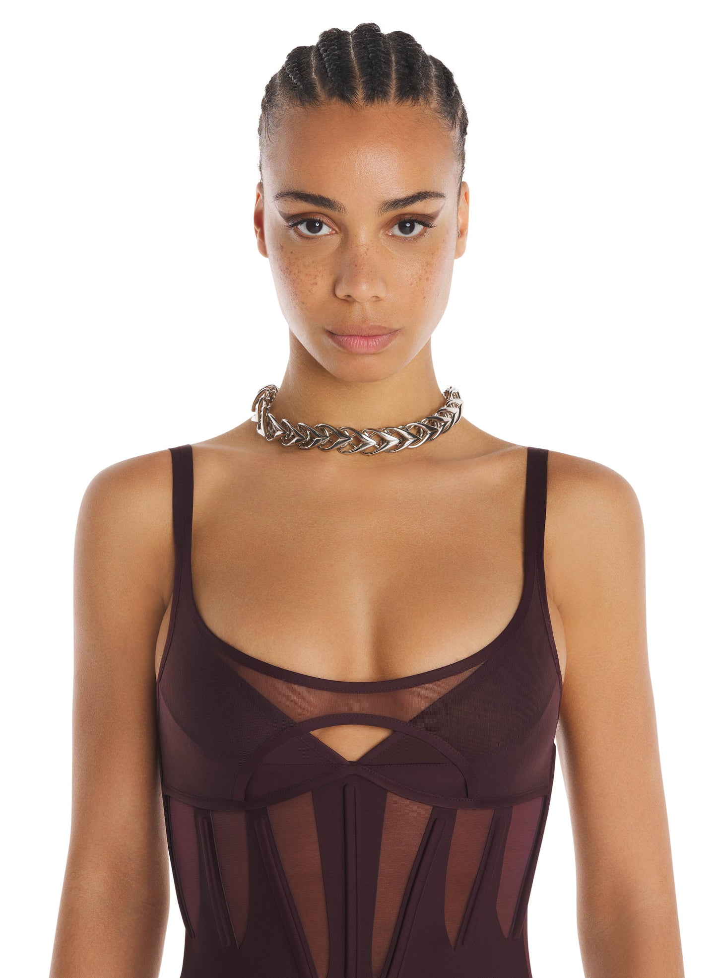 Corseted dress