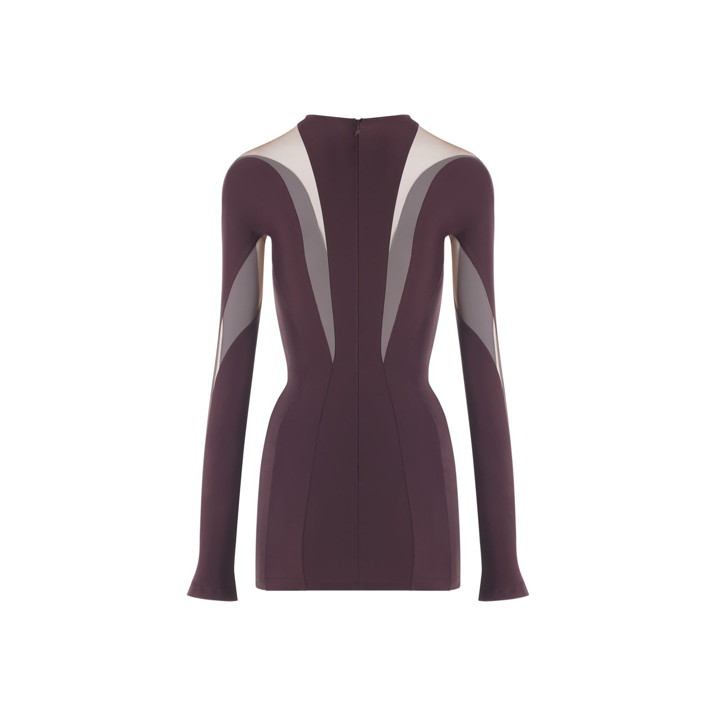 Body shaping illusion dress