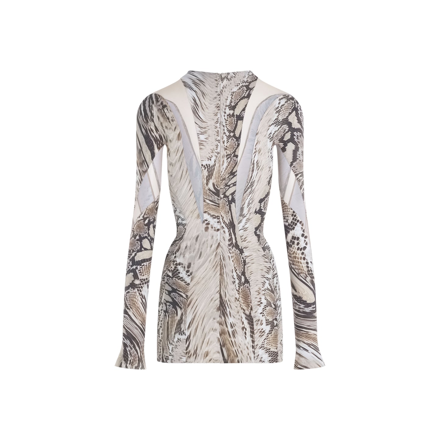 Body shaping illusion dress