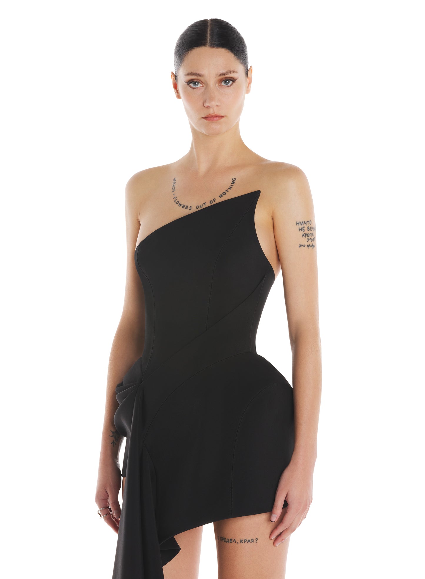 Sculptural dress