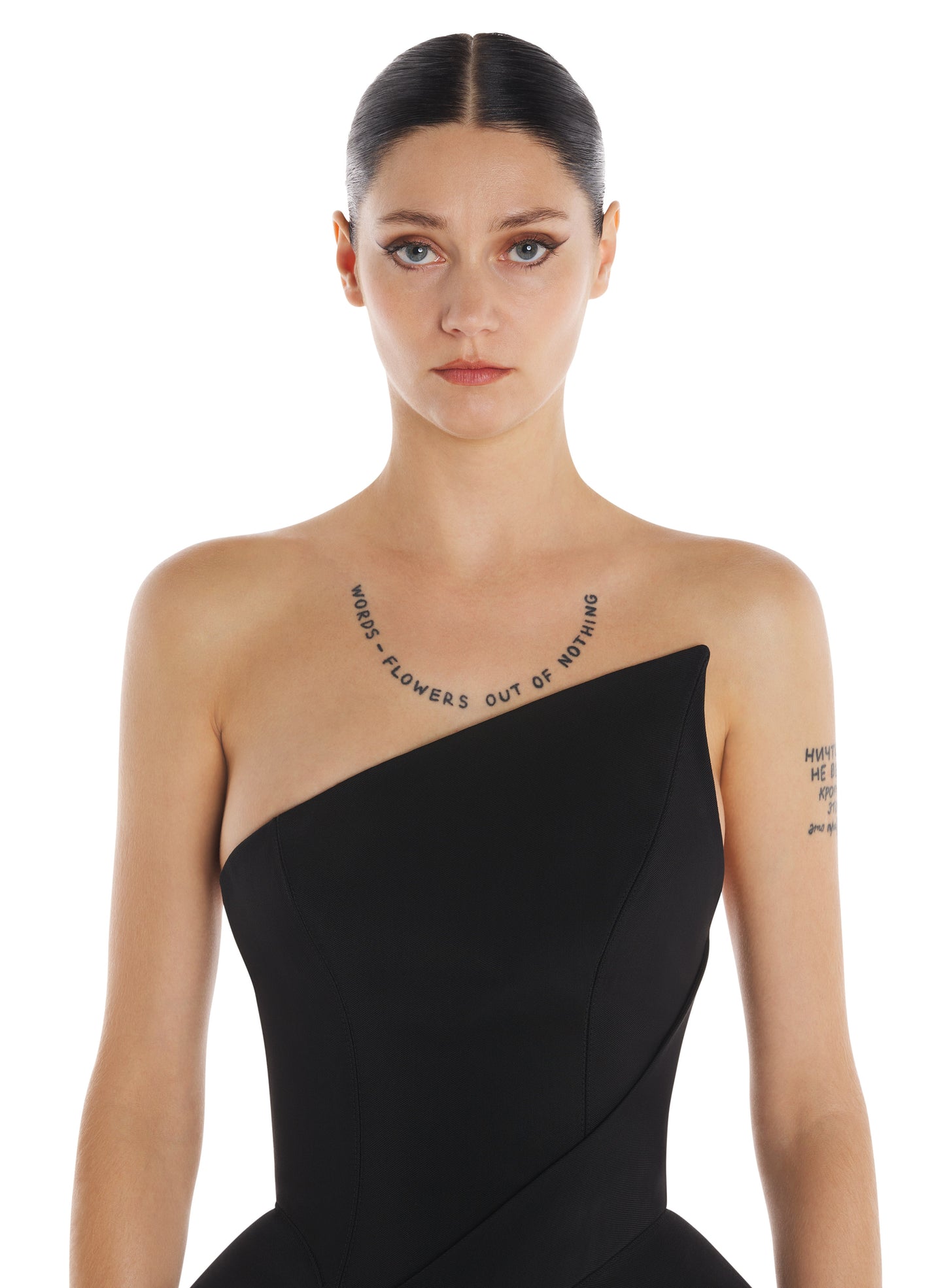 Sculptural dress