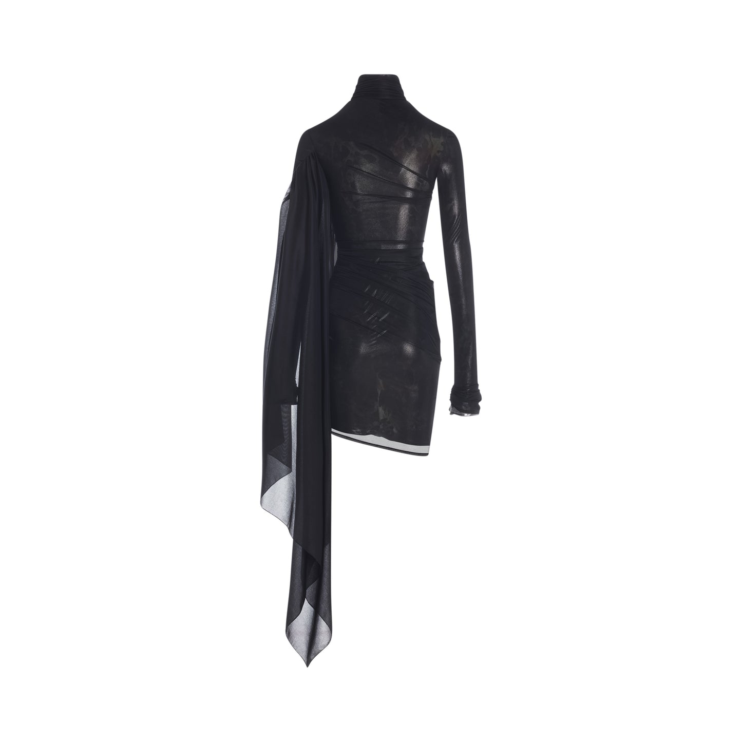 Draped dress