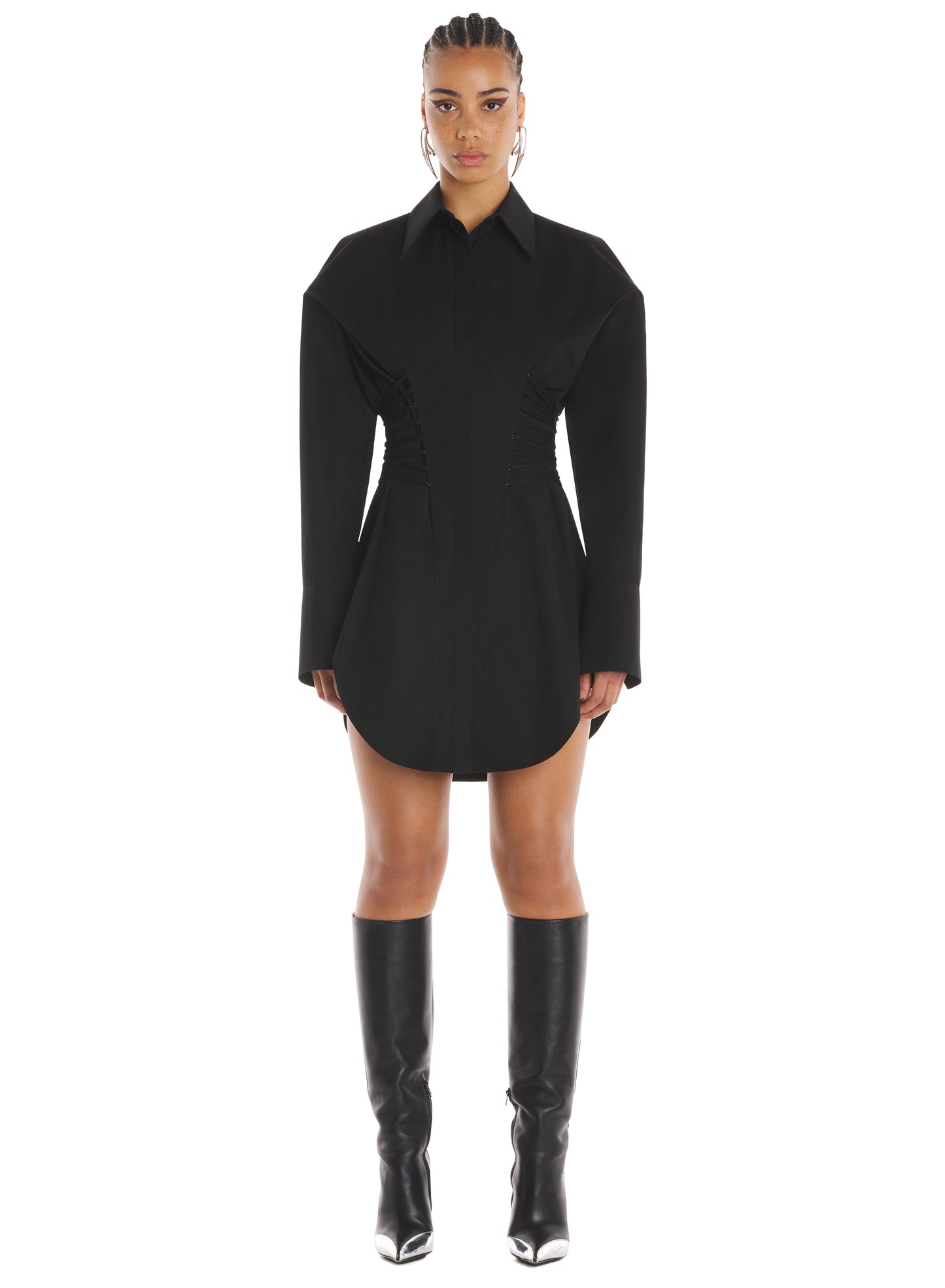 Laced-up dress