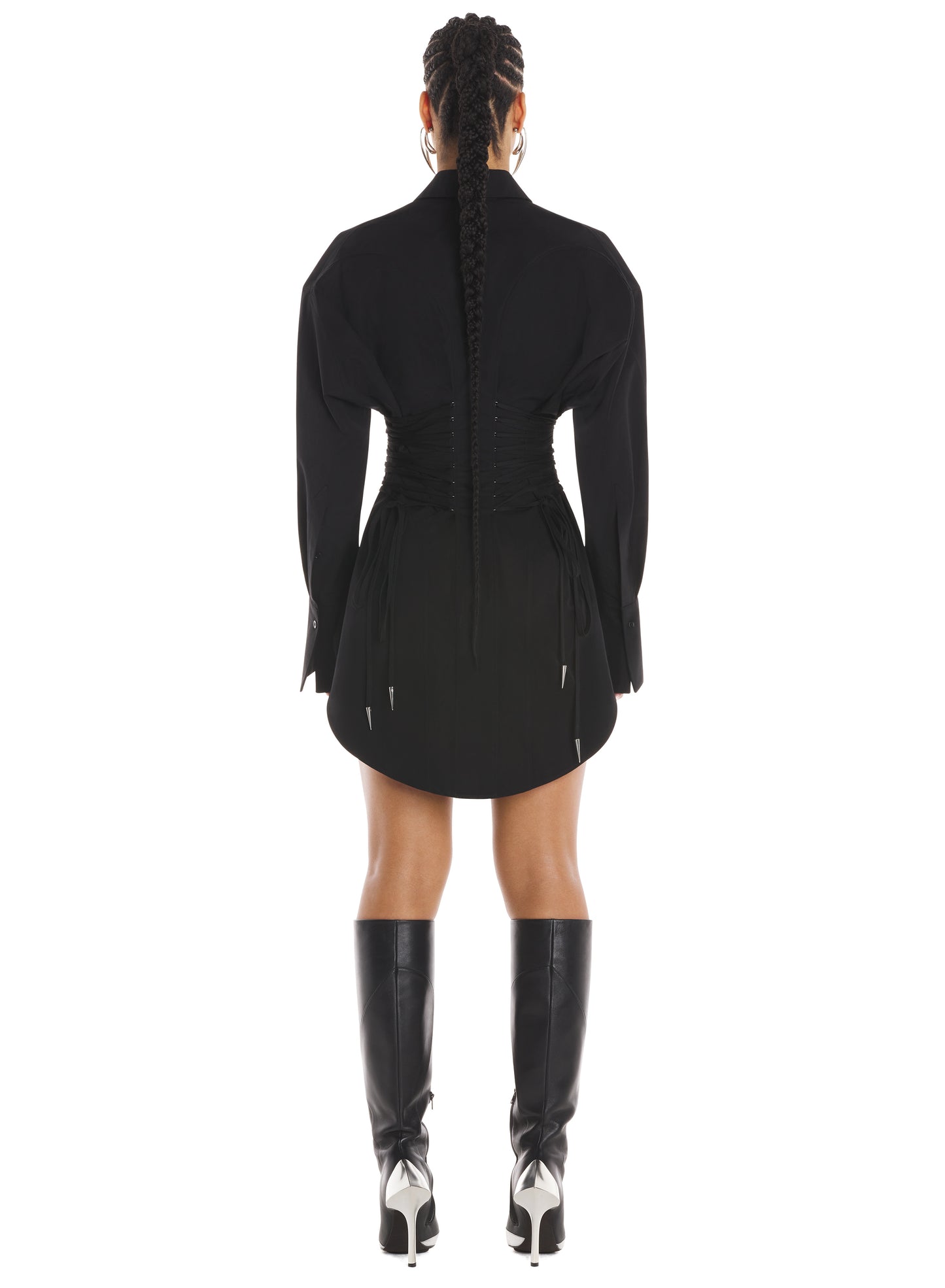 Laced-up dress