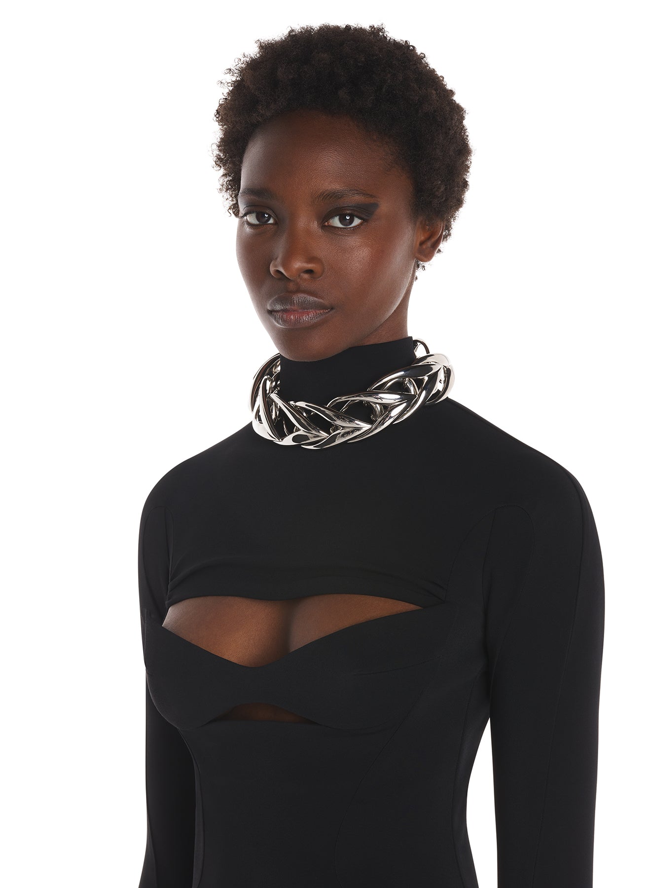 Long-sleeved party dress