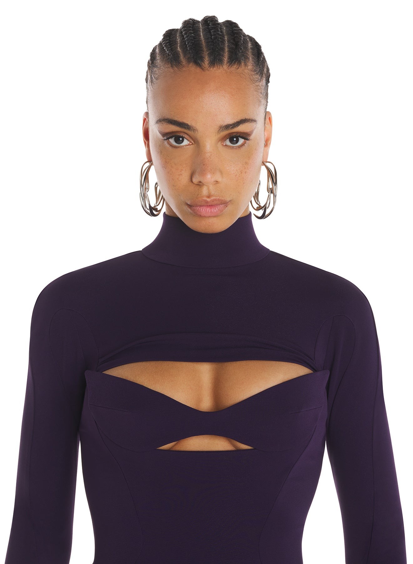 Long-sleeved party dress