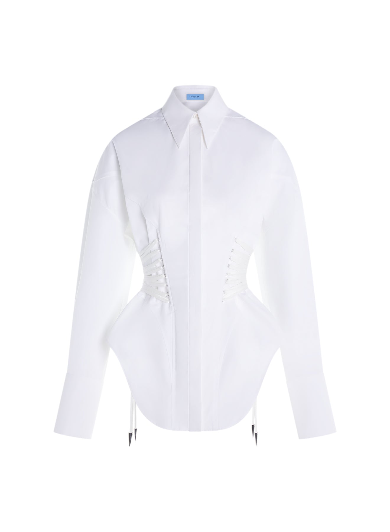 Laced-up shirt