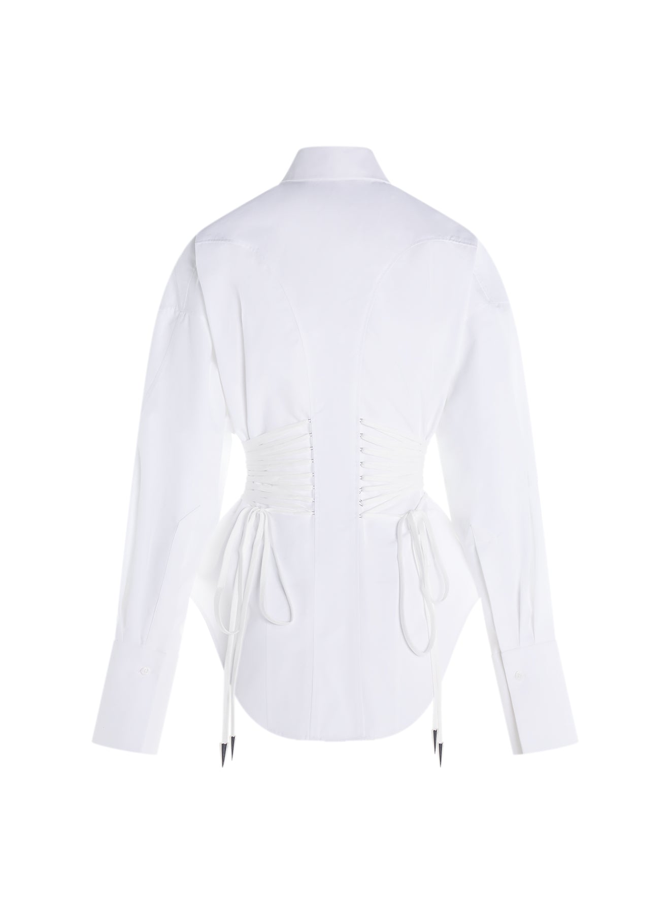 Laced-up shirt