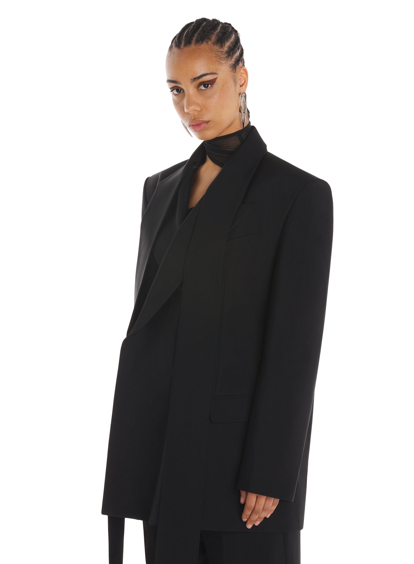 Scarf jacket